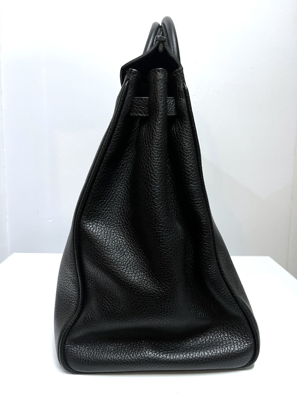 ALFREDO BERETTAブラックトートバッグ EXCLUSIVE ALFREDO Beretta｜アルフレッド ベレッタ シボ革