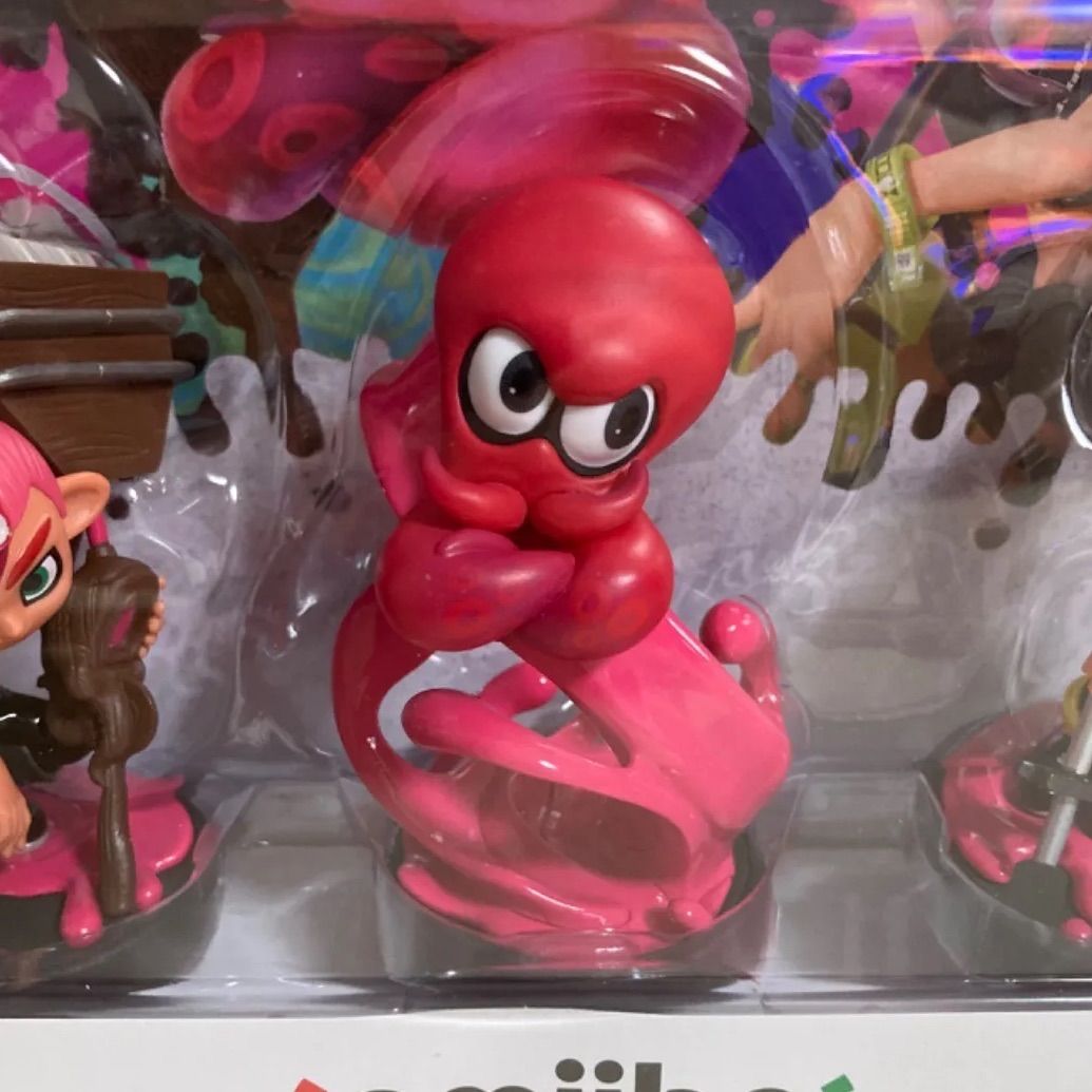 amiibo アミーボ スプラトゥーンシリーズ (トリプルセット、ヒメ 