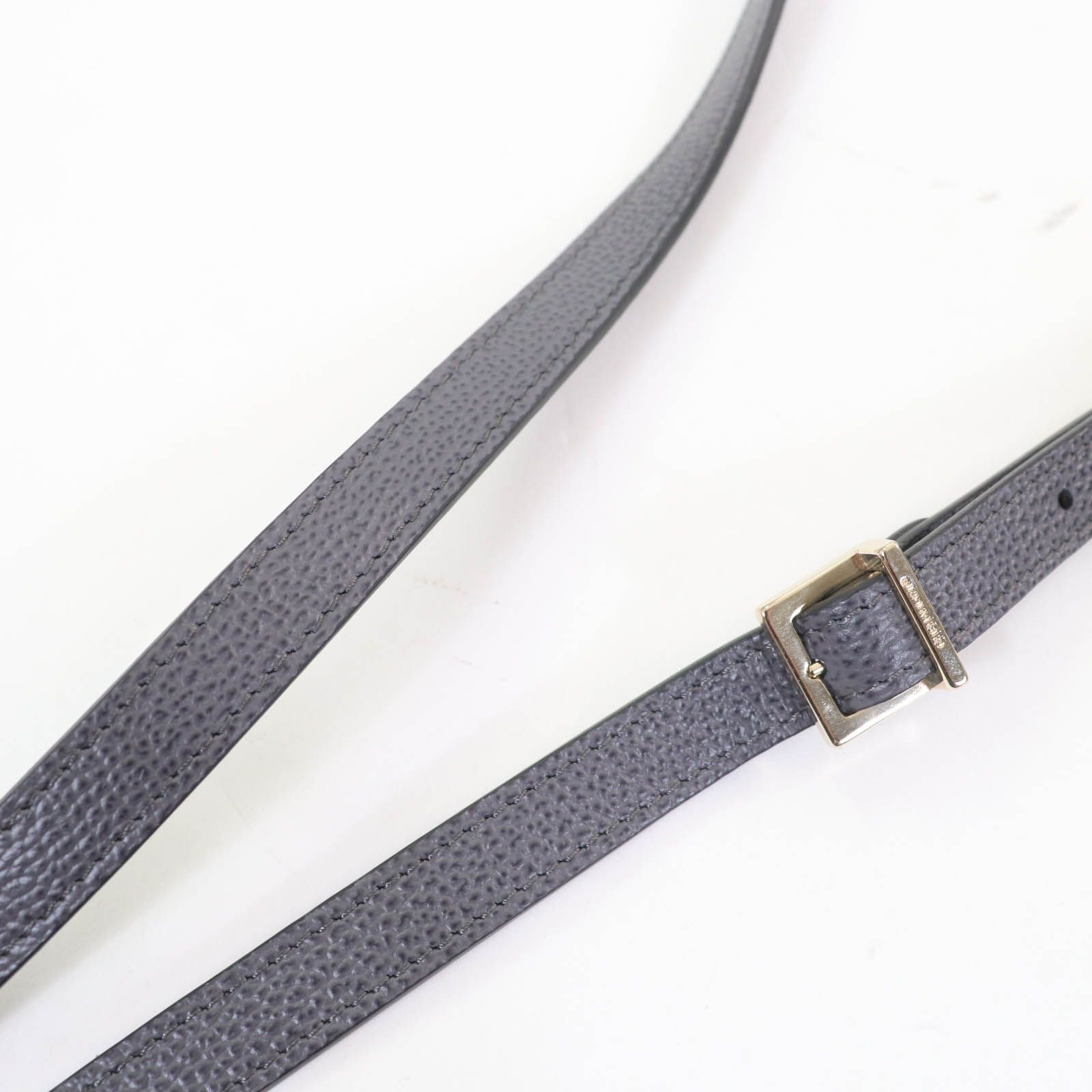 極美品☆GHERARDINI ゲラルディーニ ソフティーロゴ入り レザー使い  