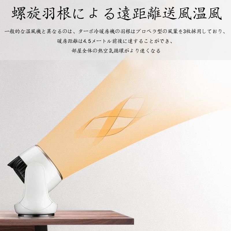 電気ファンヒーター 冷暖兼用