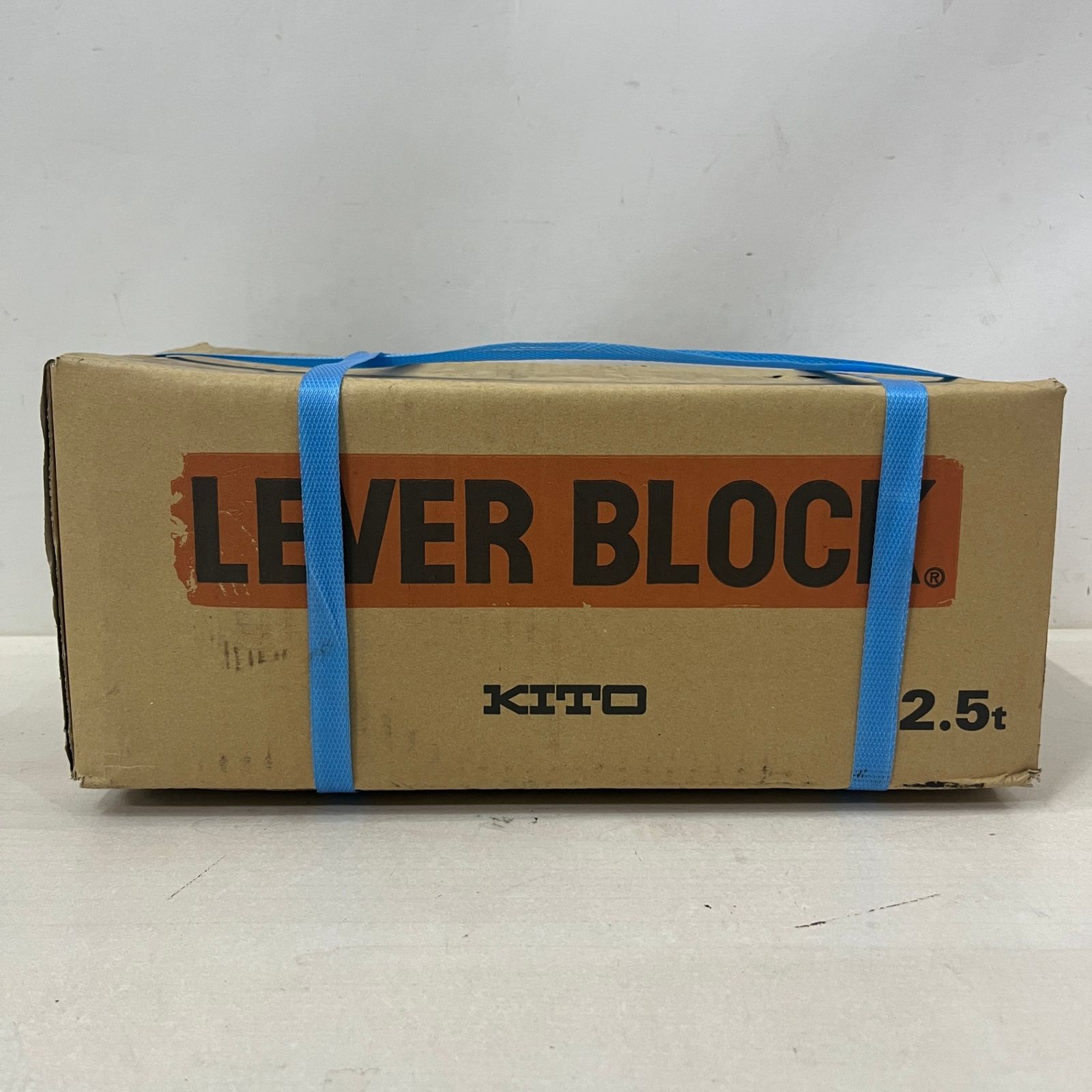 新品・未開封品】KITO レバーブロック LB025 定格荷重2.5t 揚程1.5m  