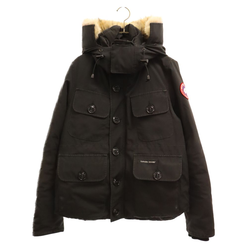 CANADA GOOSE (カナダグース) RUSSELL PARKA ラッセル パーカー ファーフーデッド ダウンジャケット 2301JM ブラック  - メルカリ