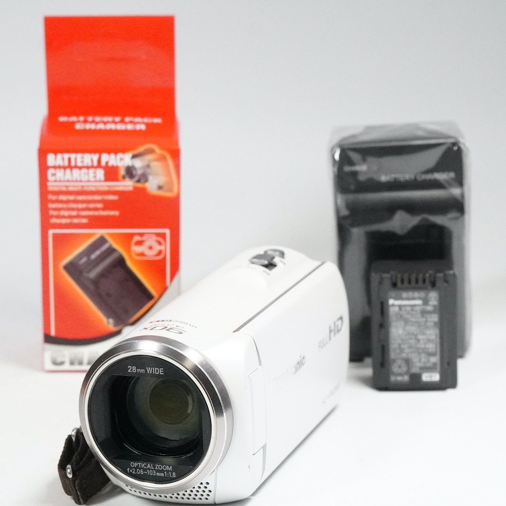 Panasonic パナソニック HC-V360MS ホワイト 返金保証 |2196