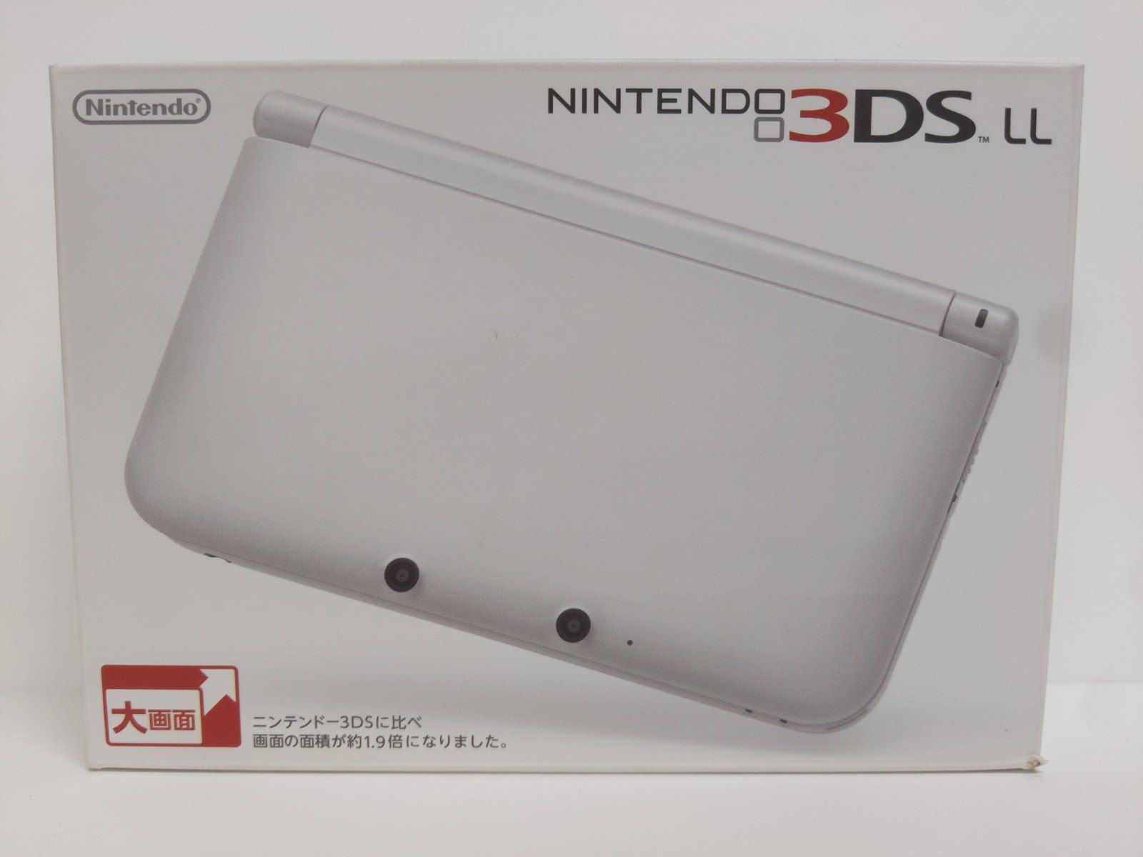 C924 任天堂 ニンテンドー nintendo 3DS LL 本体 ホワイト SPR-S-WAAA