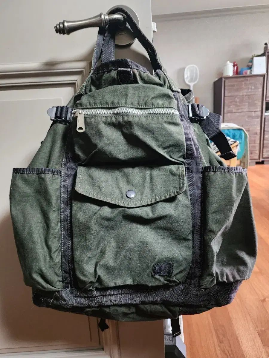 Porter ポーター クレック ツーウェイ ２WAY リュックサック オリーブグリーン
