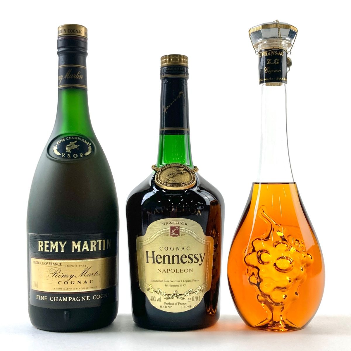 3本 ヘネシー マーテル レミーマルタン コニャック 1000ml