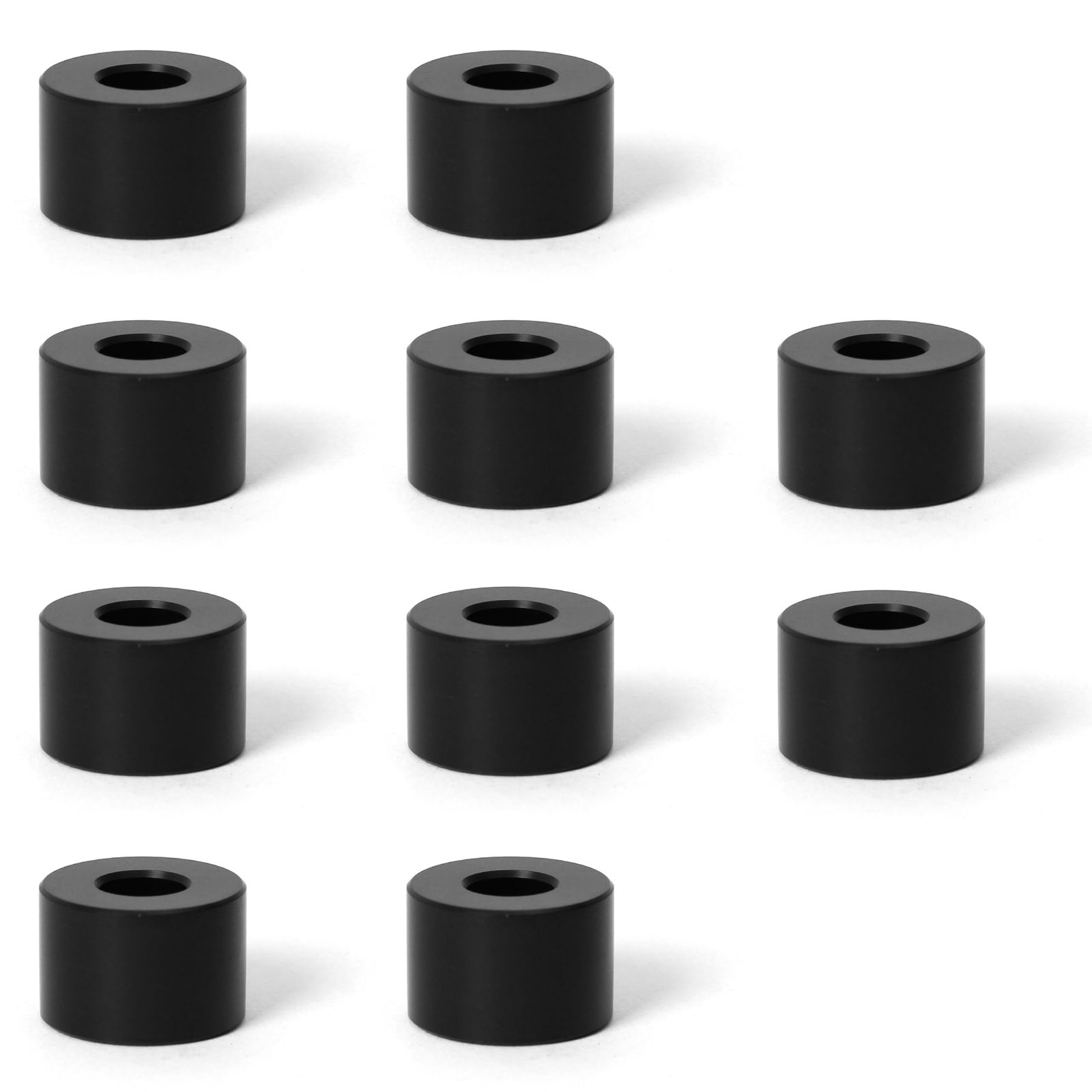 Increased Fire POM スペーサー M 6 内径6 3 mm 外径15 厚さ10 非導電性 セット丸型スペーサースクリュースタンドオフ 防錆性