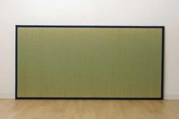 い草 置き畳 ユニット畳 1畳 ネイビー 約82×164cm 2枚組 軽量 抗菌 防臭 防滑 連結ジョイント付 〔リビング〕 代引不可 MARWIL-DEMENAGEMENTS_CH