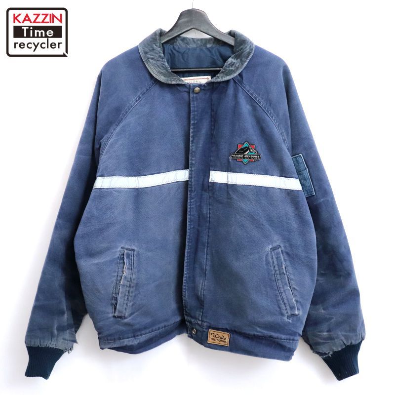 90s vintage Walls 襟 ダック ジャケット メンズ 表記XXLサイズ