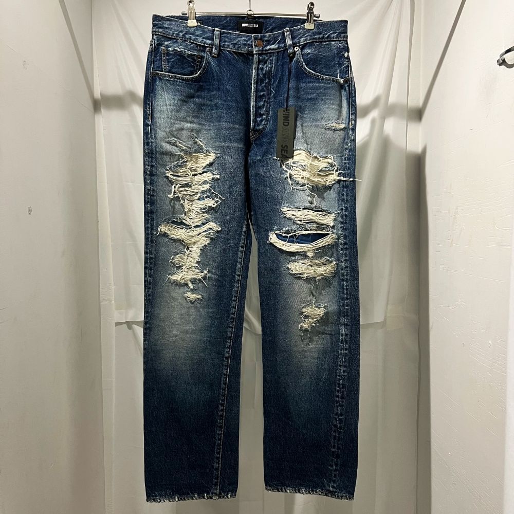 WIND AND SEA × MINEDENIM ウィンダンシー × マインデニム 24AW L 