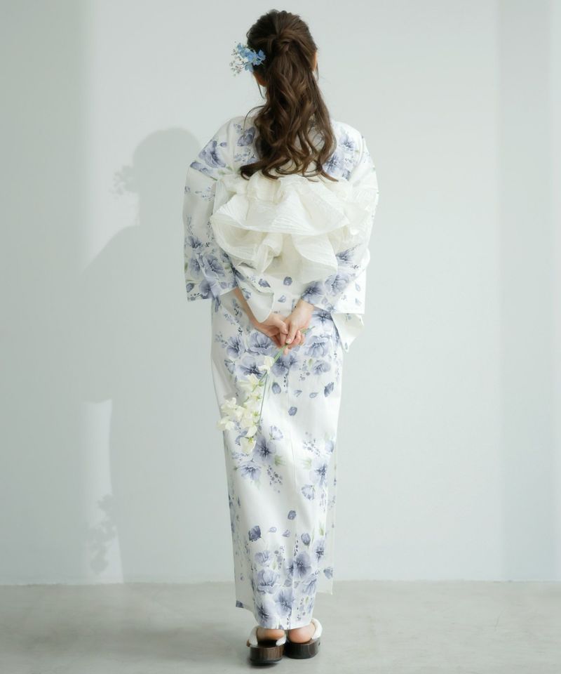 【新品未使用】Dita ディータ 水彩の雪月花(涼) 浴衣5点セット 水色 紫 楽天市場】浴衣 5点セット レディース 2025年 大人 簡単着付け 可愛い