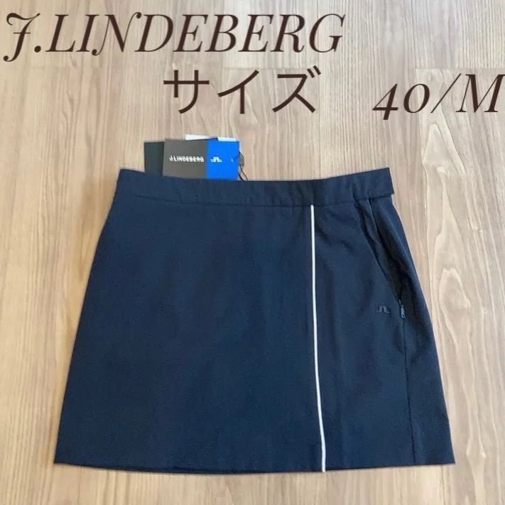 最終お値下げです。新品 J リンドバーグ J.LINDEBERG スカート Mサイズ