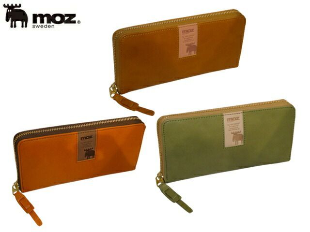 メンズ moz モズ MOZ もず square ラウンドファスナー長財布 ZNWS