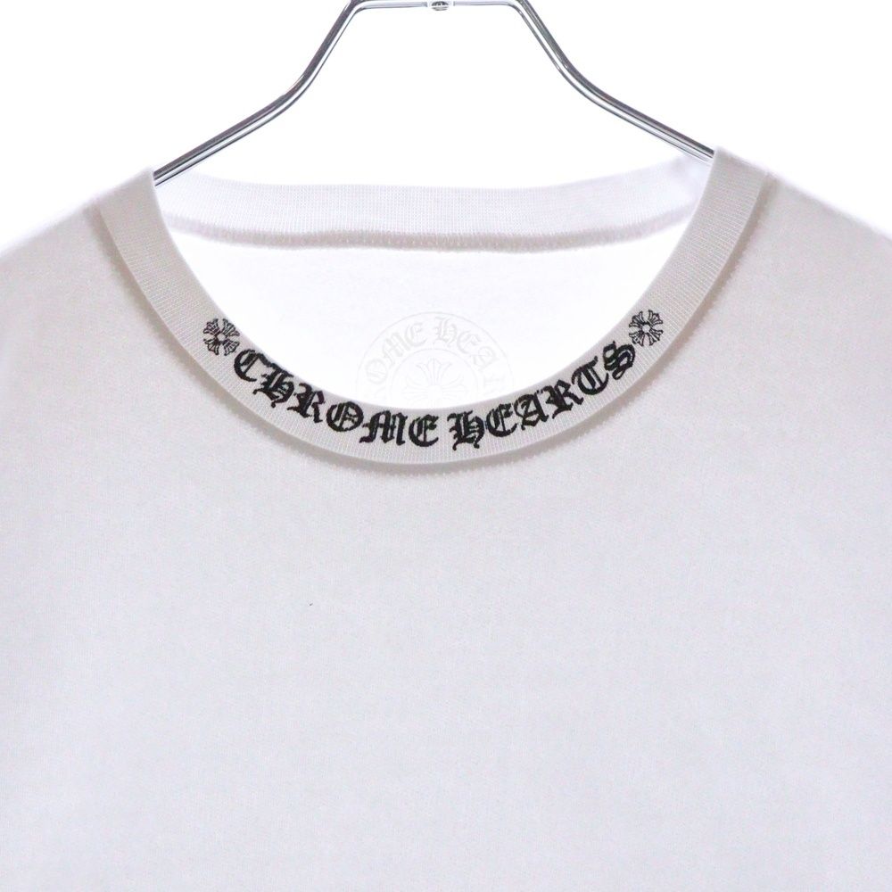 CHROME HEARTS (クロムハーツ) NECK LOGO PRINT SWEATSHIRT ネックロゴ  