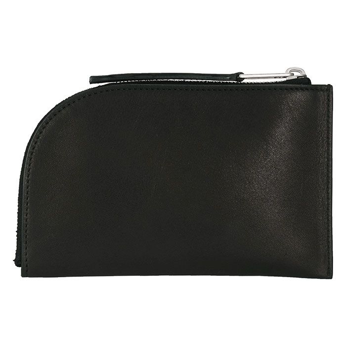 リックオウエンス 小銭入れ ウォレット ポーチ 財布 レザー ブラック RICK OWENS Small Zipped Pouch RB18F0215  LCW 09(otr2632) - メルカリ