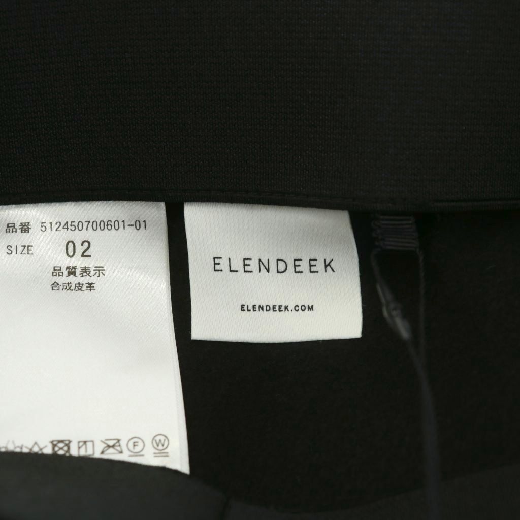 エレンディーク ELENDEEK 24AW FAUX LEATHER LEGGINGS レギンス