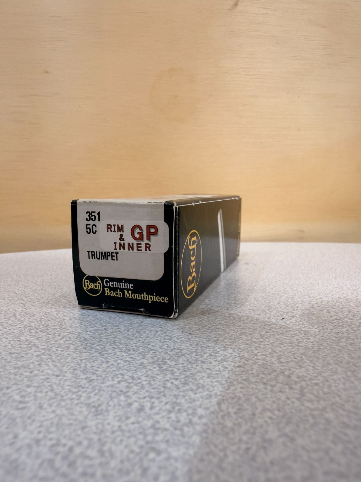 品 Bach バック トランペット用マウスピース 5C リムインナーGP