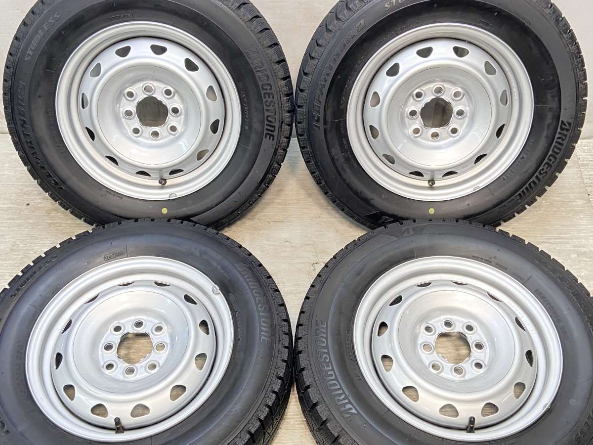 185/70R14  nブリヂストン アイスパートナー2 n　 TOPY VK n14x5.0  100/114.3-4穴 n中古タイヤ スタッドレスタイヤ ホイールセット 4本セットn w14240928052