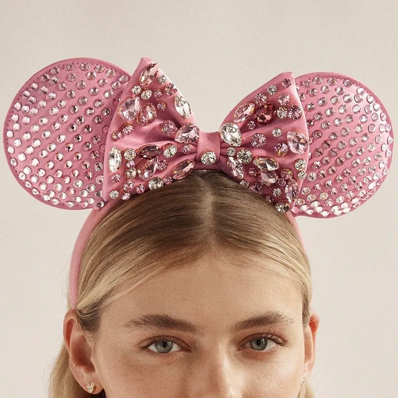 【BaubleBar】ディズニー ソフトピンク ストーン カチューシャ org.jpg