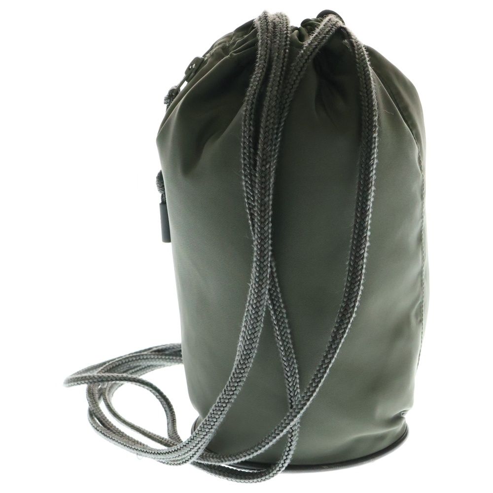 Sacai サカイ S KINCHAKU | NYLON TWILL ナイロンツイル S 巾着バッグ カーキ 24-0700S