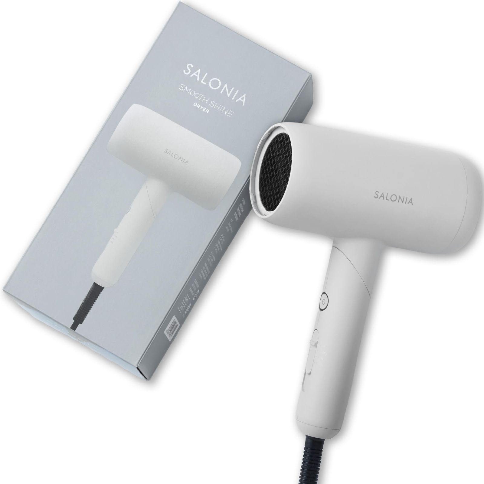 SALONIA SMOOTH SHINE DRYER ホワイト 【公式通販】