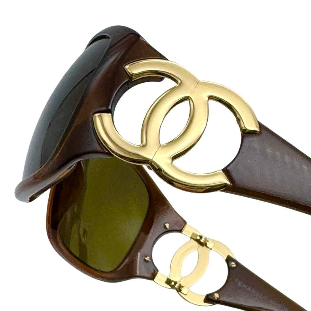芸能人着用極美品✨ CHANEL シャネル ココマーク ゴールド金具 サングラス 芸能人着用極美品✨ CHANEL シャネル ココマーク ゴールド金具