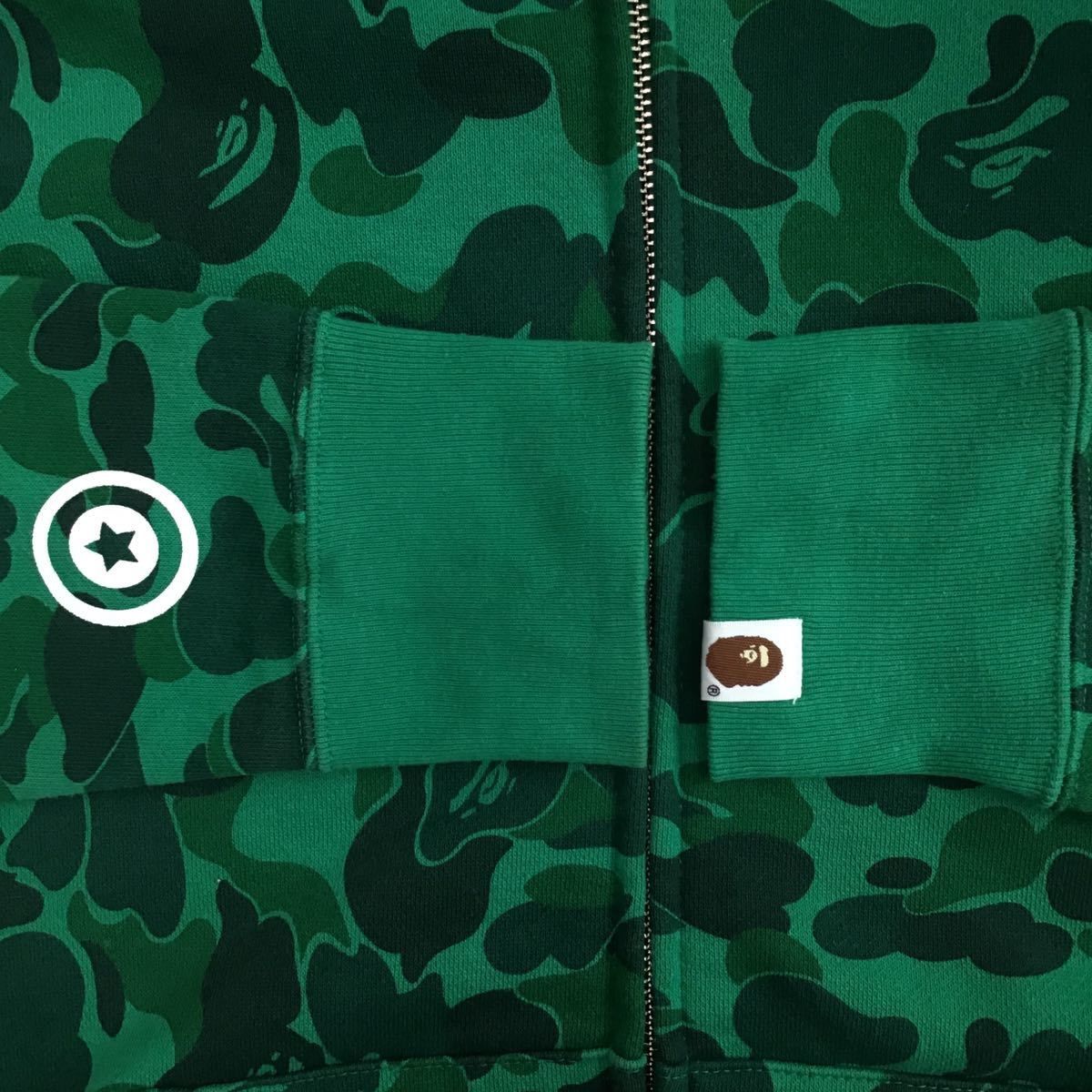 渋谷限定 BAPE camo シャークパーカー shark ベイプ ape 迷彩 - メルカリ