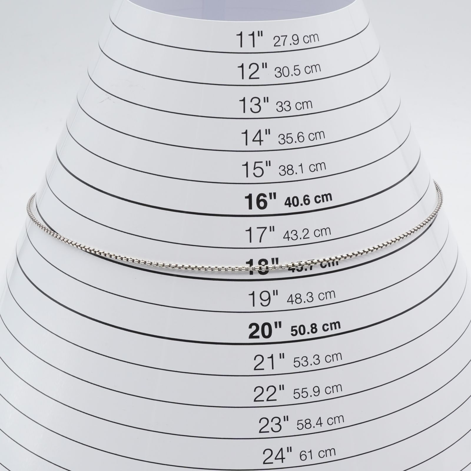 48.5cm ロンワンズ メイティングフライト ボックスチェーン/24-5183