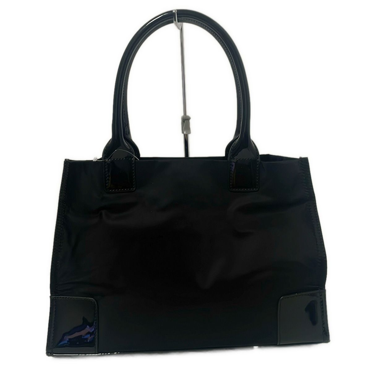 トリーバーチ　マックグロー　サッチェル　トートバッグ　シボ革　ブラック トリーバーチ マックグロー サッチェル トートバッグ シボ革 ブラック