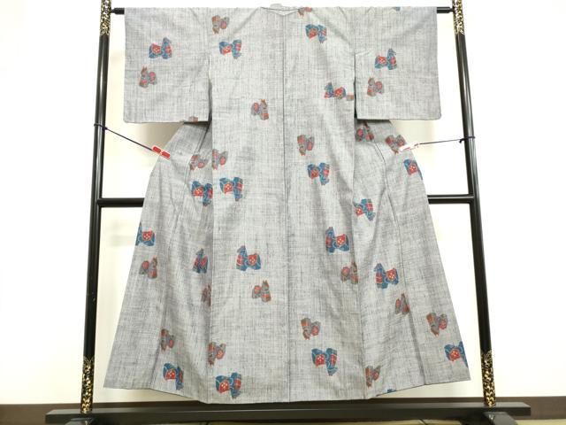 平和屋着物●全通柄袋帯　紬地　切嵌　吉祥文　正絹　逸品　CAAX9453yk 平和屋着物○本場結城紬 菱吉祥文 三越扱い 正絹 逸品 CAAS0377th