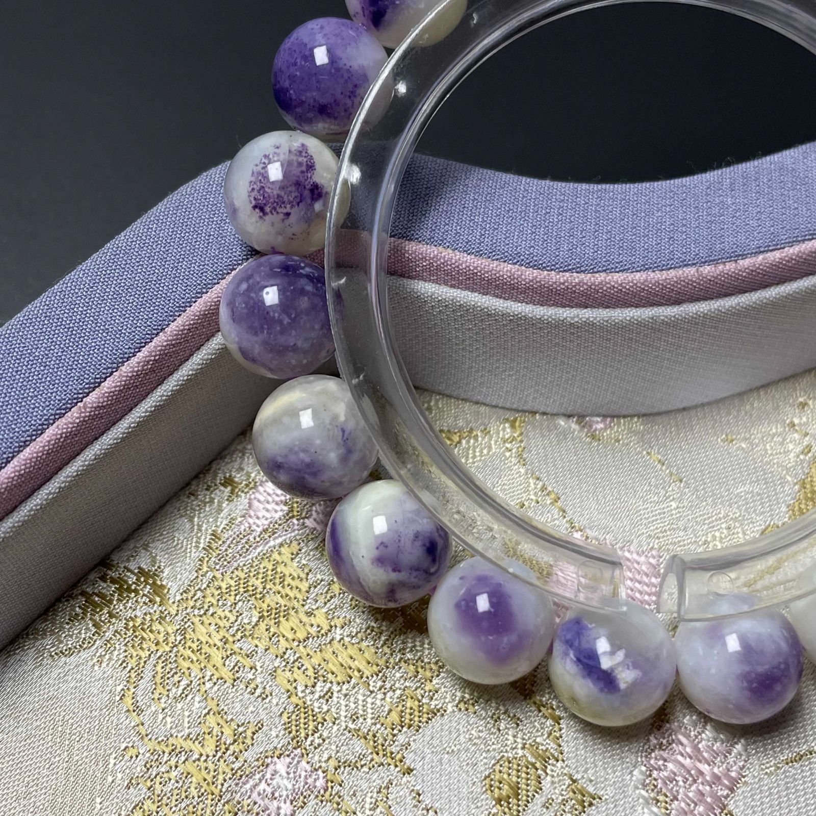 10%OFF 天然美品☆【アイスティファニーストーン】☆ブレスレット 