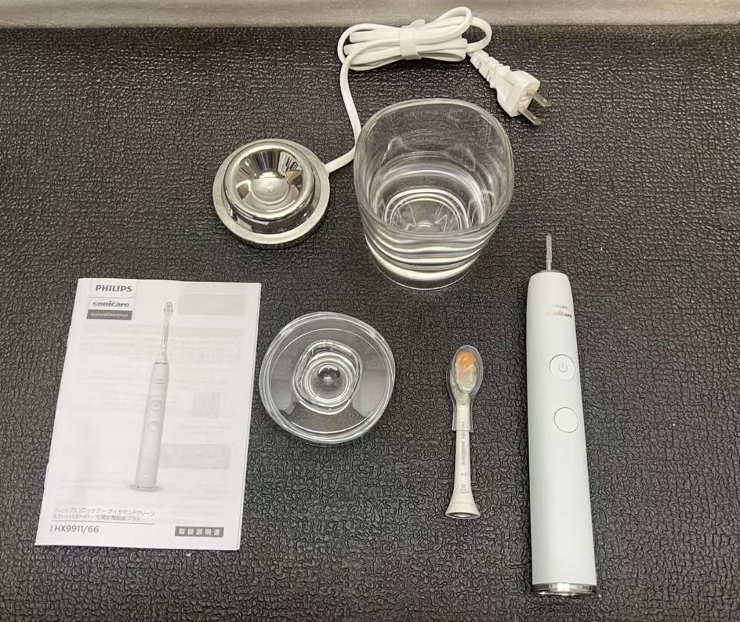 4416046 フィリップス 電動歯ブラシ ソニッケアー 充電器用グラス付き HX 9911 66