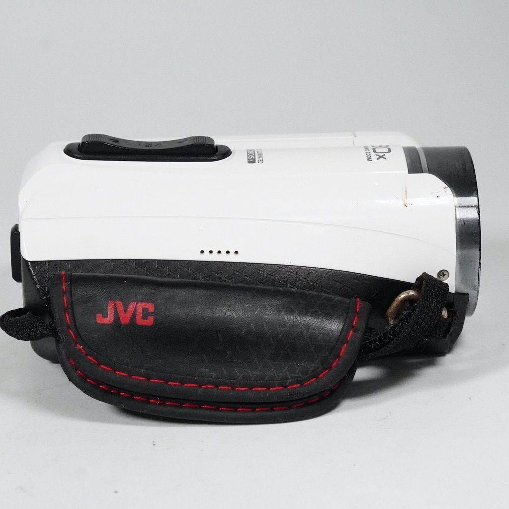 【動作確認ＯＫ】JVC Everio GZ-F100-w JVC Victor Everio GZ-F100-W ホワイト 動作OK 返金保証 /2089