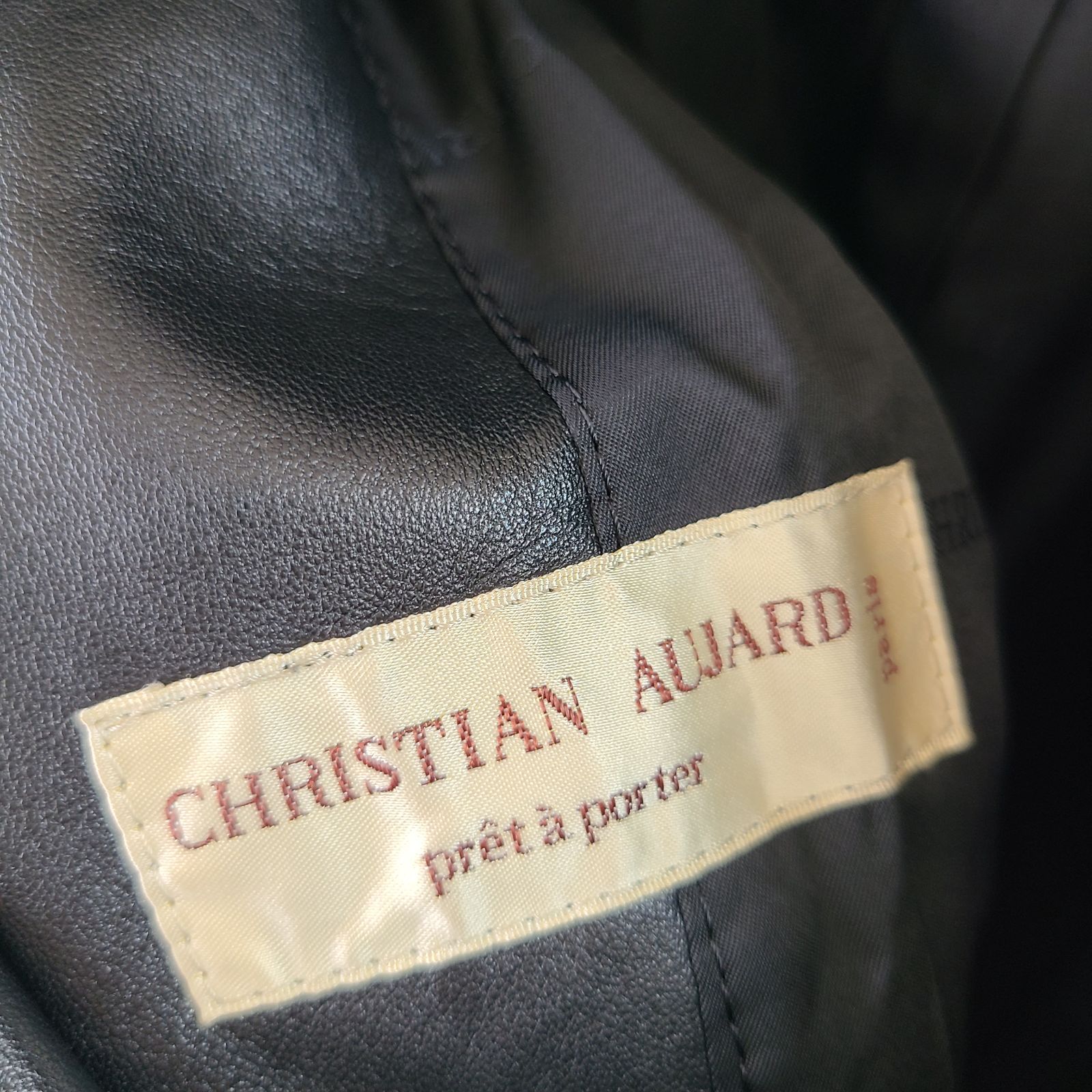 レザージャケット　クリスチャンオジャール 2025年最新】CHRISTIAN AUJARD レディース レザージャケット