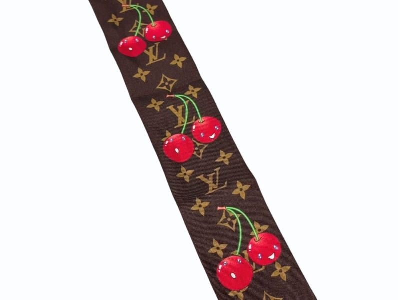 極美品 LOUIS VUITTON ルイヴィトン 村上隆 バンドーBB スカーフ