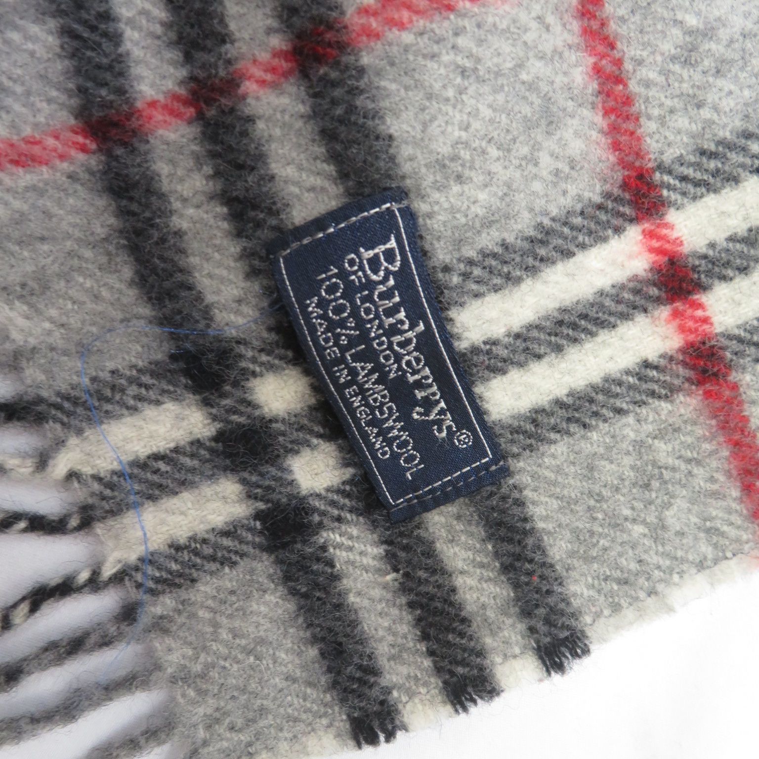 ☆専用☆バーバリーズ マフラー ノバチェック 長め ラムウール100% 英国製 I19】Burberryバーバリーラムウール100%ノバチェック大判マフラー