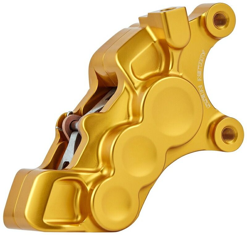 6-PISTON DIFFERENTIAL BORE ブレーキキャリパー ゴールド 右側 11.8インチローター用 2006〜22年モデル