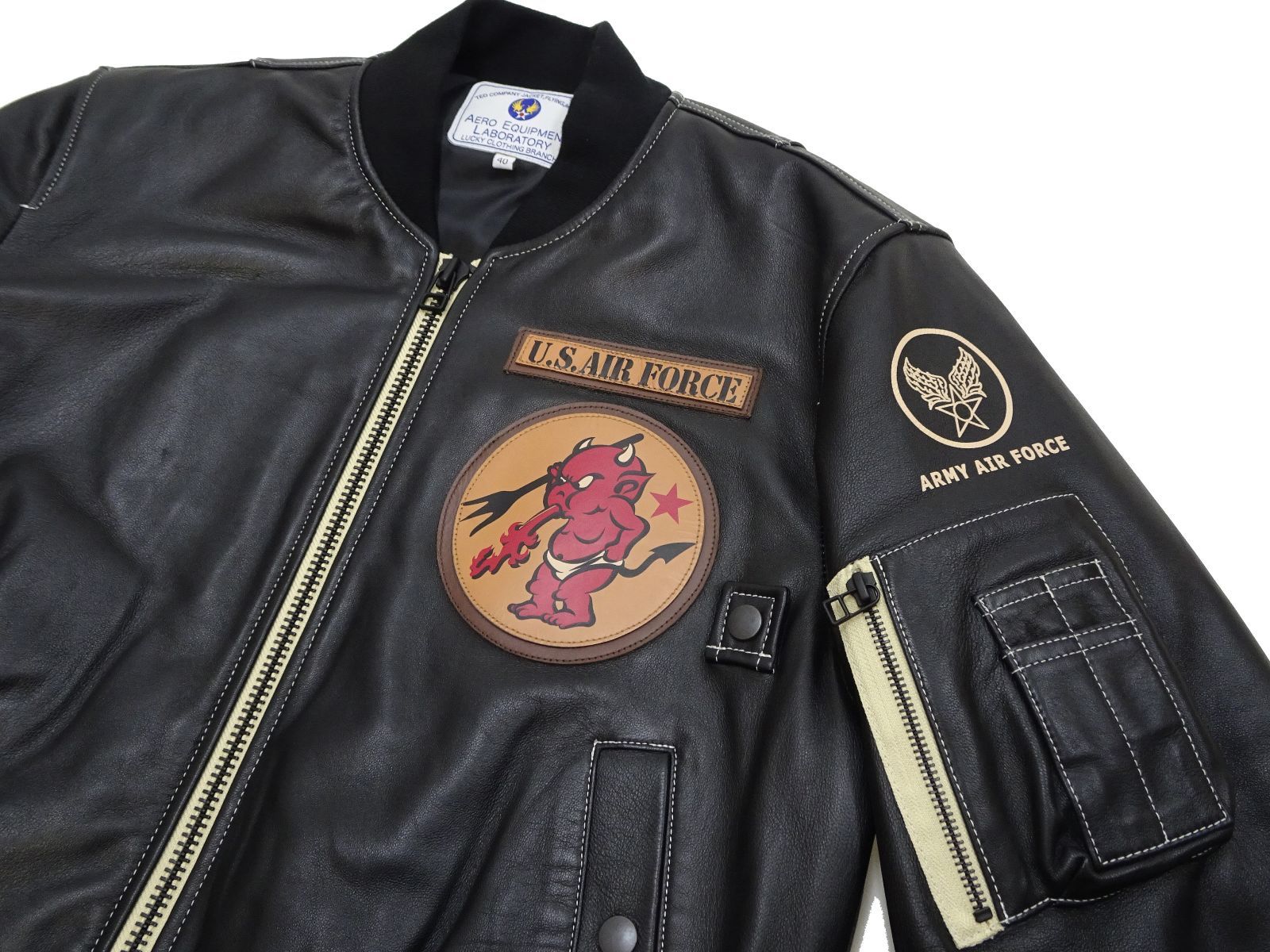 TEDMAN テッドマン 本革 ラム革 羊革 革ジャン ブラック MA-1 TEDMAN テッドマン 本革 ラム革 羊革 革ジャン ブラック MA-1