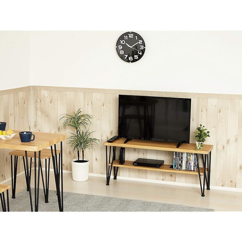 激安販売、最安価に挑戦。 クロシオ Kuroshio アートテレビ台 W105 モダンナチュラル 1 お試し