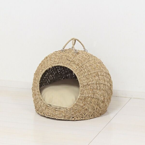 Newペットちぐら 大 猫用品 ベッド マット 寝具 ベッド 28713 完成品 猫用品 猫ちぐら 猫つぐら 休める プレゼント 猫好き ペットハウス 猫 ねこ