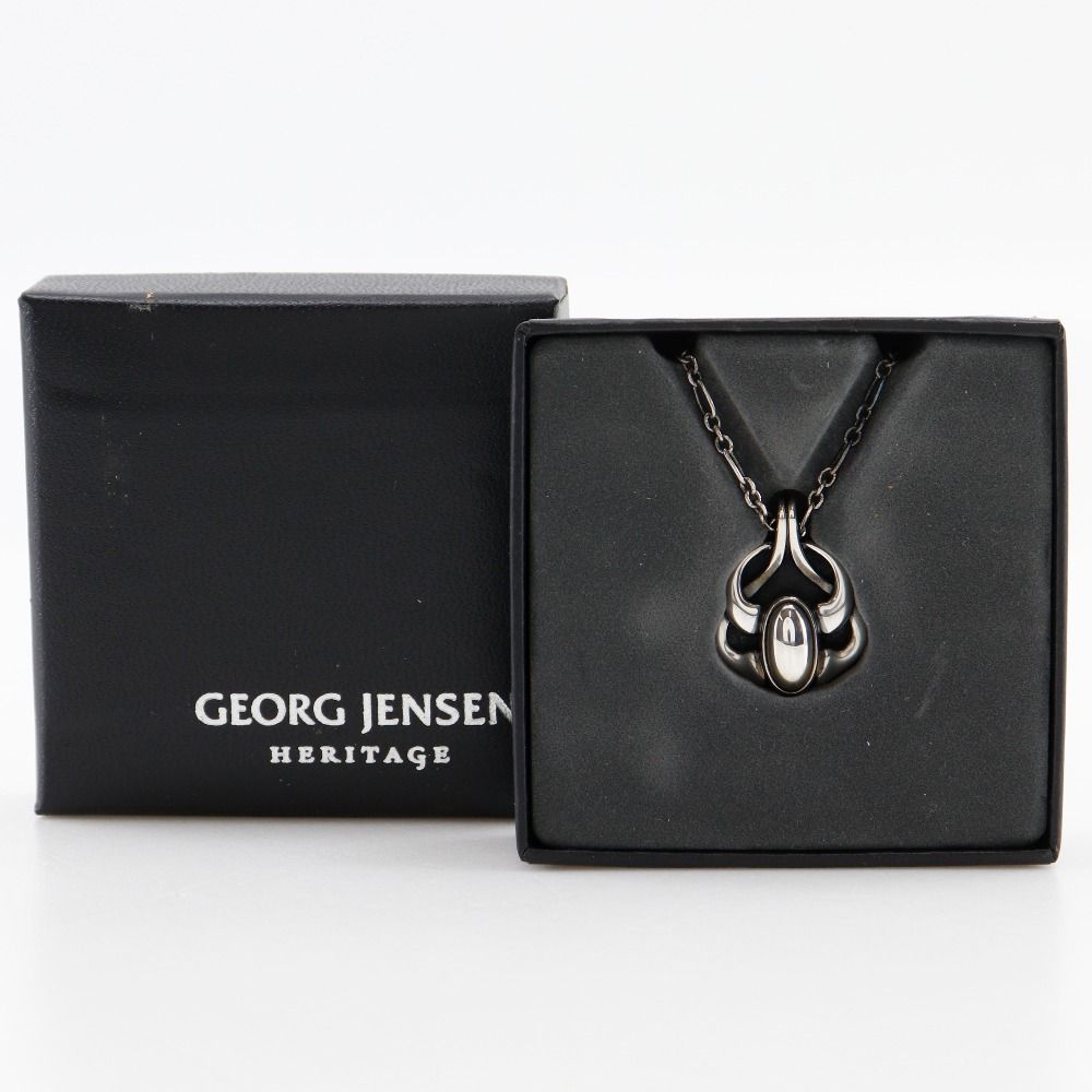 ジョージジェンセン　ネックレス　シルバー　2006 イヤーペンダント 北欧デンマーク製2006'sGeorg Jensenジョージジェンセン瑪瑙