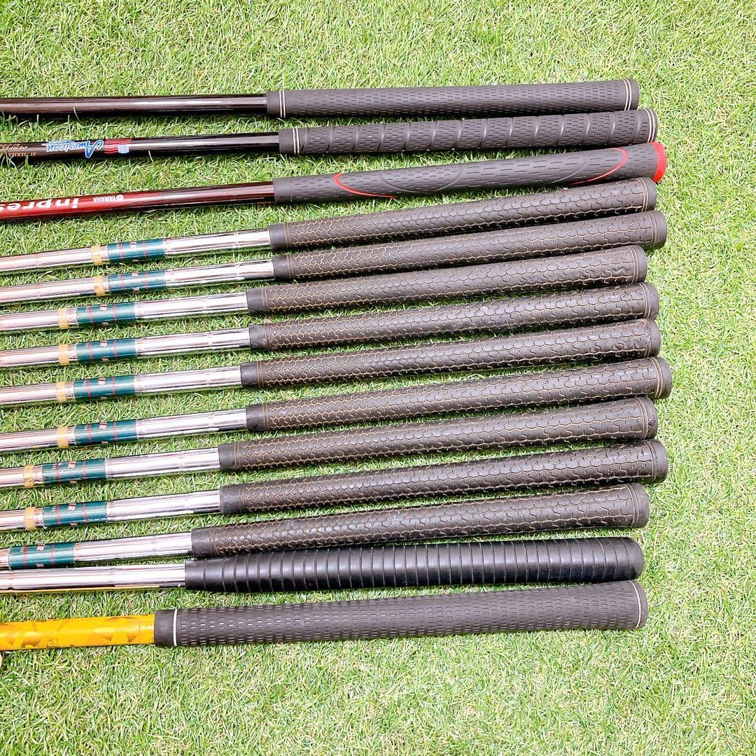2.テーラメイド　初心者オススメ　メンズセット　ゴルフクラブ　14本 バッグ無しテーラーメイド メンズ ゴルフクラブ 初心者セット 14本 R
