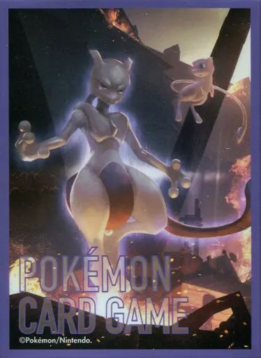 [Used] Supply Pokemon Card Game Deck Shield (sleeve) Mewtwo ver.3 Pokemon Center Limited