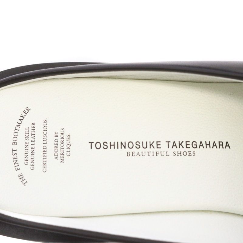 トシノスケタケガハラビューティフルシューズ TOSHINOSUKE TAKEGAHARA
