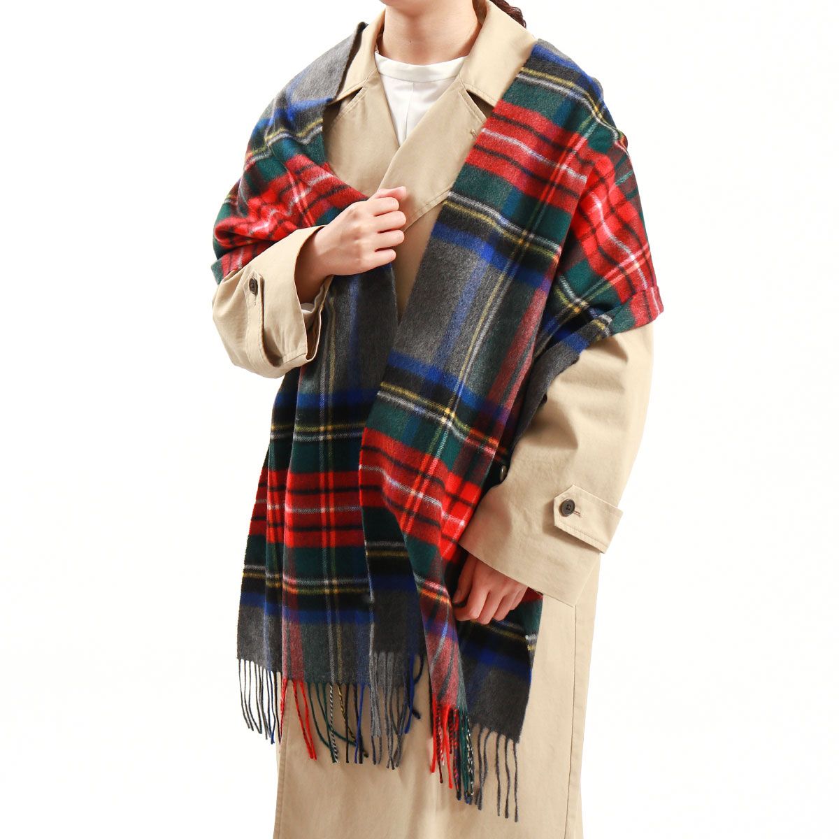 NICHOLAS DALEY ND MADRAS SCARF NICHOLAS DALEY: A TALE OF TWO