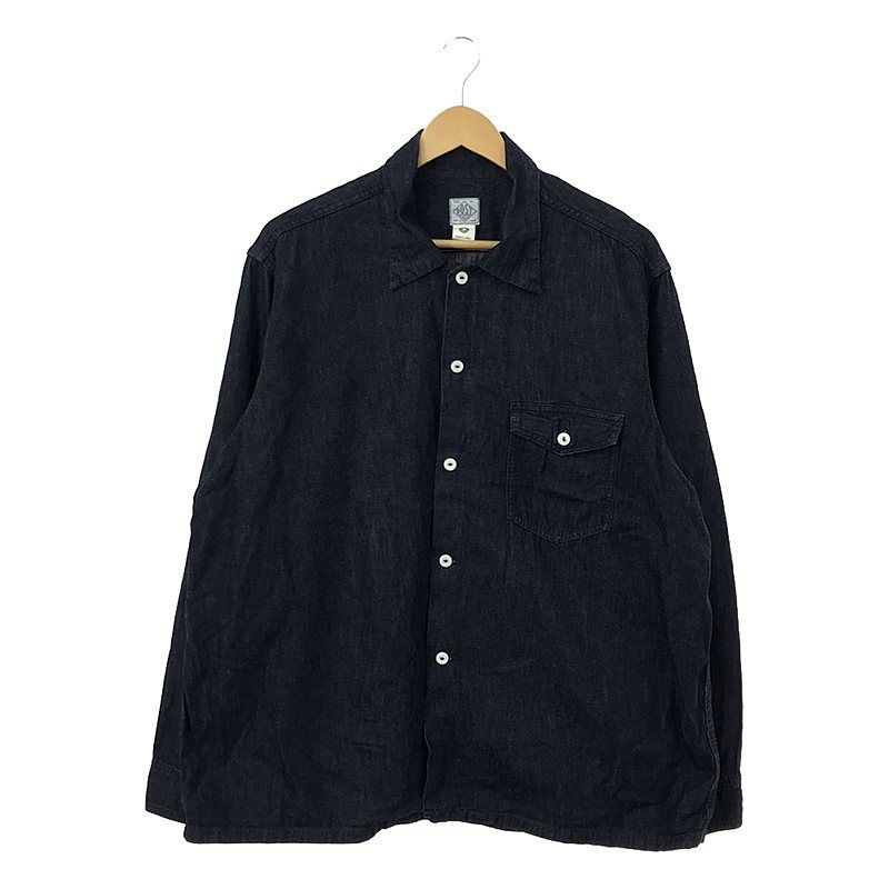 POST O'ALLS / ポストオーバーオールズ | E-Z NAVY : light denim