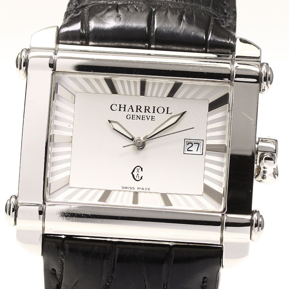 希少】CHARRIOL GENEVE 腕時計 シャリオール アクター フィリップ