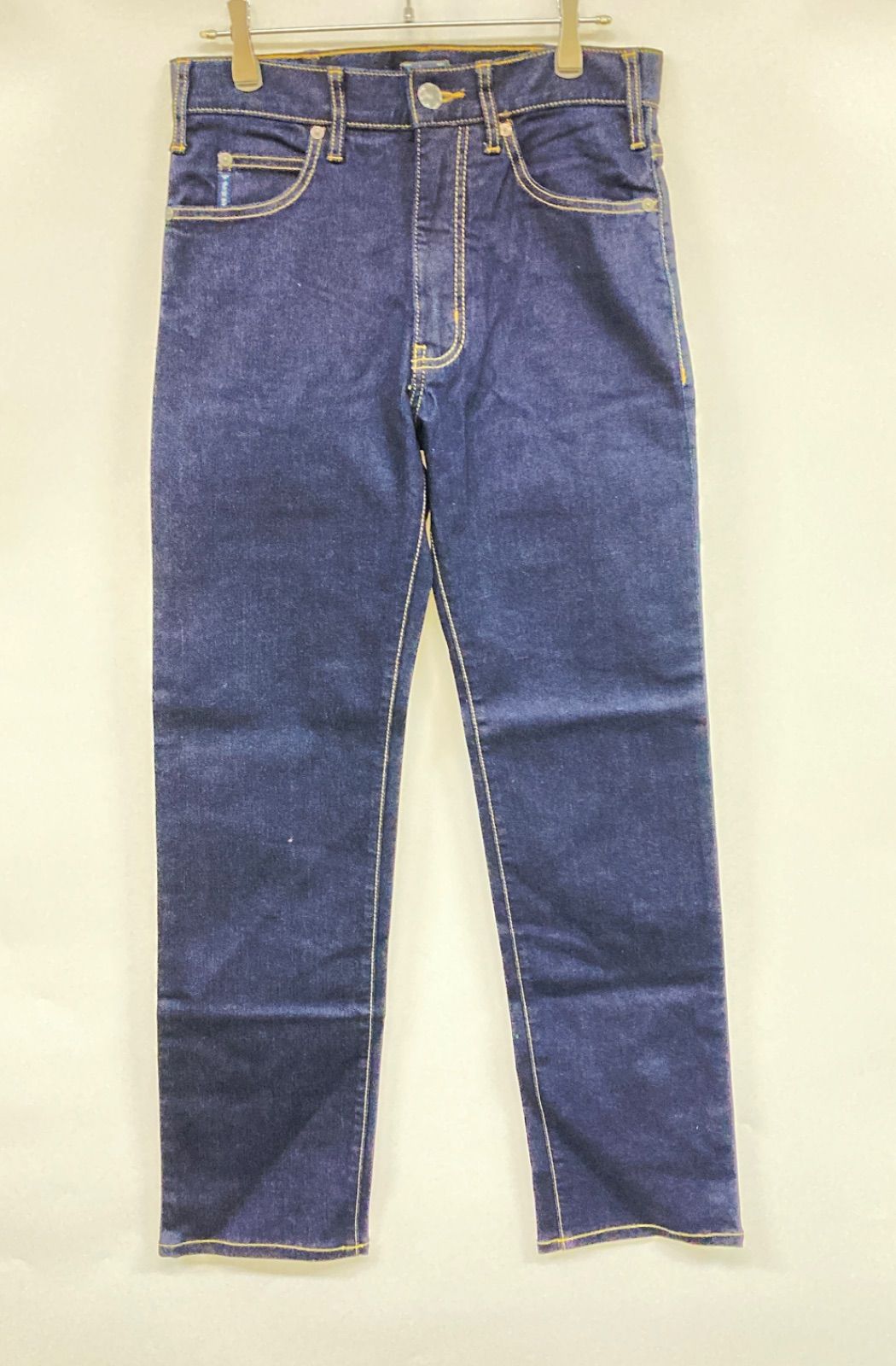 ARMANI JEANS アルマーニジーンズ パンツ デニム ストレートデニム スキニー ブルー レディース 28サイズ CB640