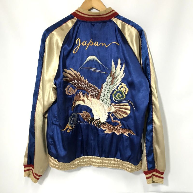 ジョンブル　リバーシブル　スカジャン　アラスカ ジョンブル リバーシブル スカジャン アラスカ （限定出品