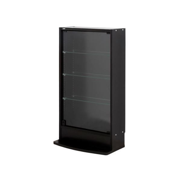 コレクションケース/収納棚 幅54.1cm 強化ガラス扉 棚板 【公式通販】